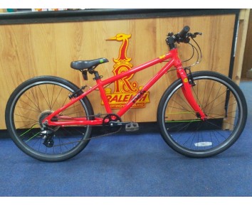 Second hand 24" Frog 62 Childs Hybrid Bike In Red